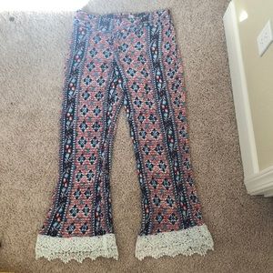 colorful beach pants